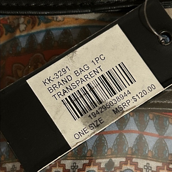 Kendall + Kylie Clear Transparent Tote Bag - Stadium Approved NWT - Picture 4 of 6